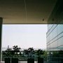 Medium format color film photograph of scene in Emeryville, California by A.E. Graves